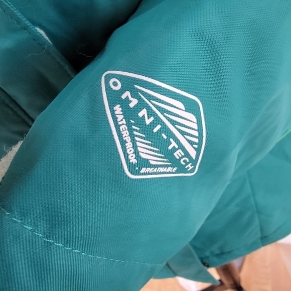 COLUMBIA Womans Powderhouse Jacket Emerald Size XS - Picture 14 of 16